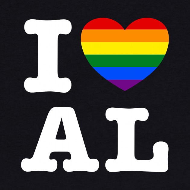 Alabama Pride - I Love Alabama by winwinshirt